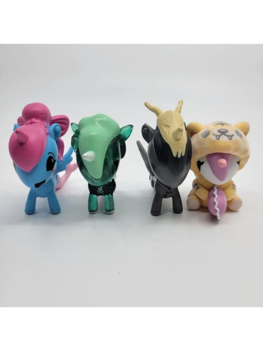 Tokidoki Unicorno & Mermicorno Lot of Vinyl Unicorn Figures - Huggy,